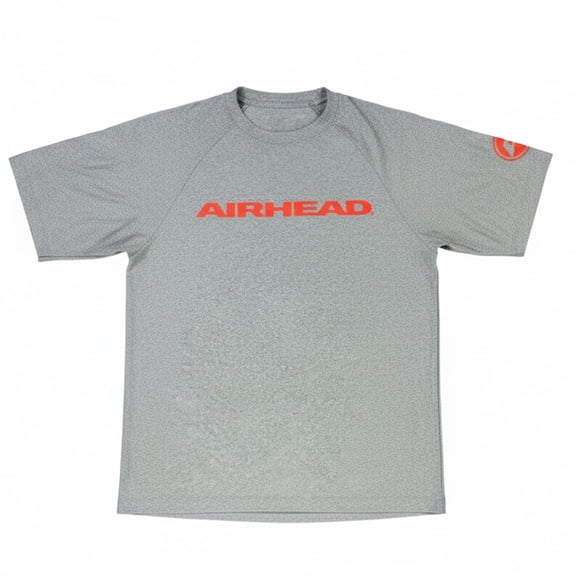 AIRHEAD Unisex UPF 50 Protection Performance T-Shirt, Grey, Large