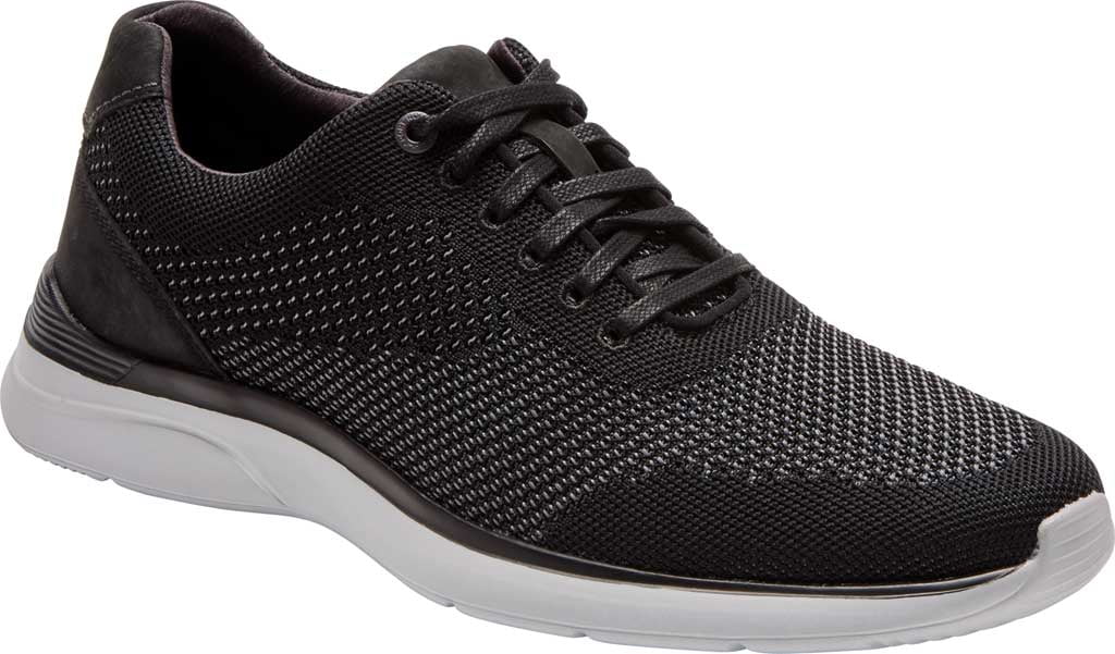 Men's Rockport Total Active Plain Sneaker Black 2 Leather/Synthetic 7 - Walmart.com