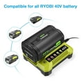 thumbnail image 4 of for Ryobi 40V 6.0Ah Power Tool Battery for Ryobi 40 Volt Tools, 4 of 6