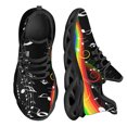 thumbnail image 1 of Zapatillas de deporte para hombre personalizadas, de malla neutra, transpirables, de alta calidad y a la moda, con teclado de piano genial para amantes de la música., 1 of 6