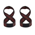 thumbnail image 4 of 2 uds figura 8 correas de levantamiento de pesas Deadlift correa de muñeca Pull-ups soporte de muñeca gimnasio Baobao, 4 of 5