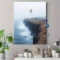 thumbnail image 4 of Qisvanset Framed Canvas Wall Art 12x16 Inch Peace Be Still Lighthouse Faith Bible Verse Art, 4 of 5