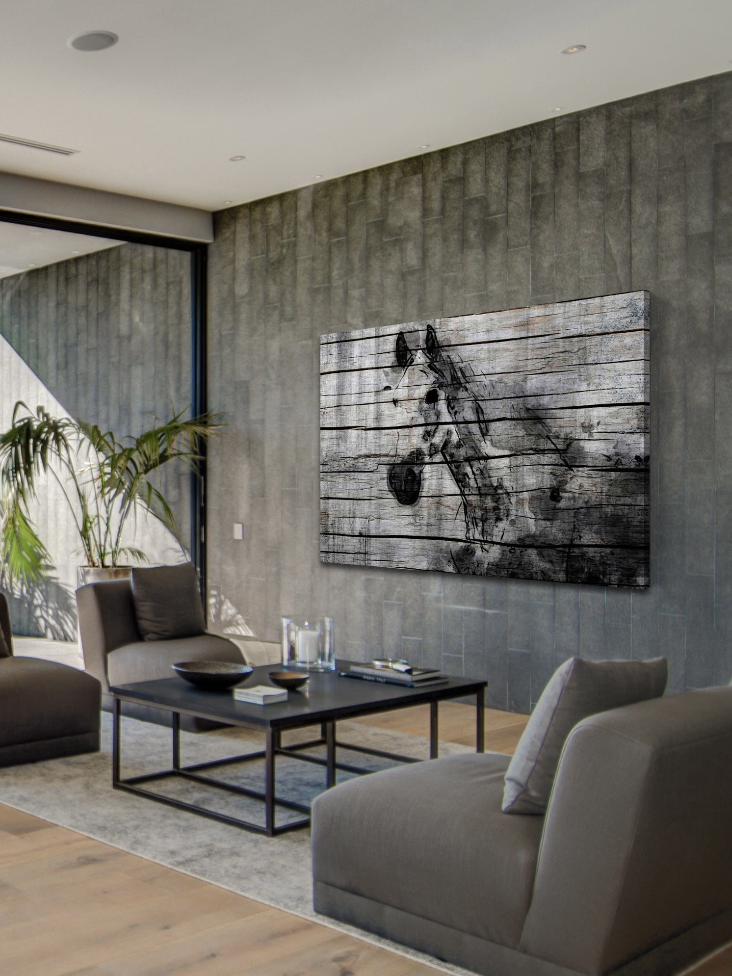 "Elegant Horse" Painting Print on Wrapped Canvas