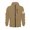 Khaki, variant on Essentials Hoodie Men's Zip Up Hoodie Casual Loose Fit Pullover Sweatshirt for Autumn Winter with Hood Lined Jacket Streetwear Style 3XL