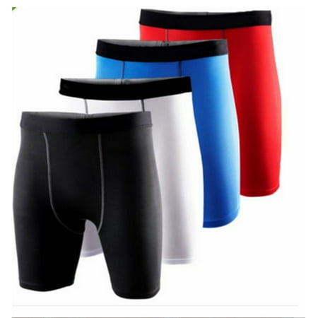 S-XXL Men's Compression Tight Skin Shorts Base Layer Short Pants for Running Gym Yoga