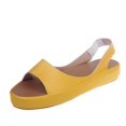 thumbnail image 3 of Sandalias cómodas para mujer, zapatos Retro de tacón bajo con punta abierta, moda de verano, 2021, 3 of 5