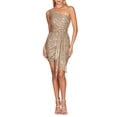 thumbnail image 1 of TJAZFJPA Robes d'Invité de Mariage d'Été pour Femmes Robe Sans Manches pour Femmes Robe à une Épaule à Sequins Robe de Soleil pour Femmes Robe Néon, 1 of 5