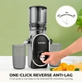 thumbnail image 4 of SUSTEAS Extractor de Jugo en Frío, 300W, Canal de Alimentación Grande de 13.5 cm, Capacidad de 1.5L, Alimentación Automát, 4 of 7