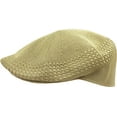 thumbnail image 2 of Classic Mesh Ivy Newsboy Ivy Cap Hat Crochet Driving Golf Ventair Cabbie, 2 of 5