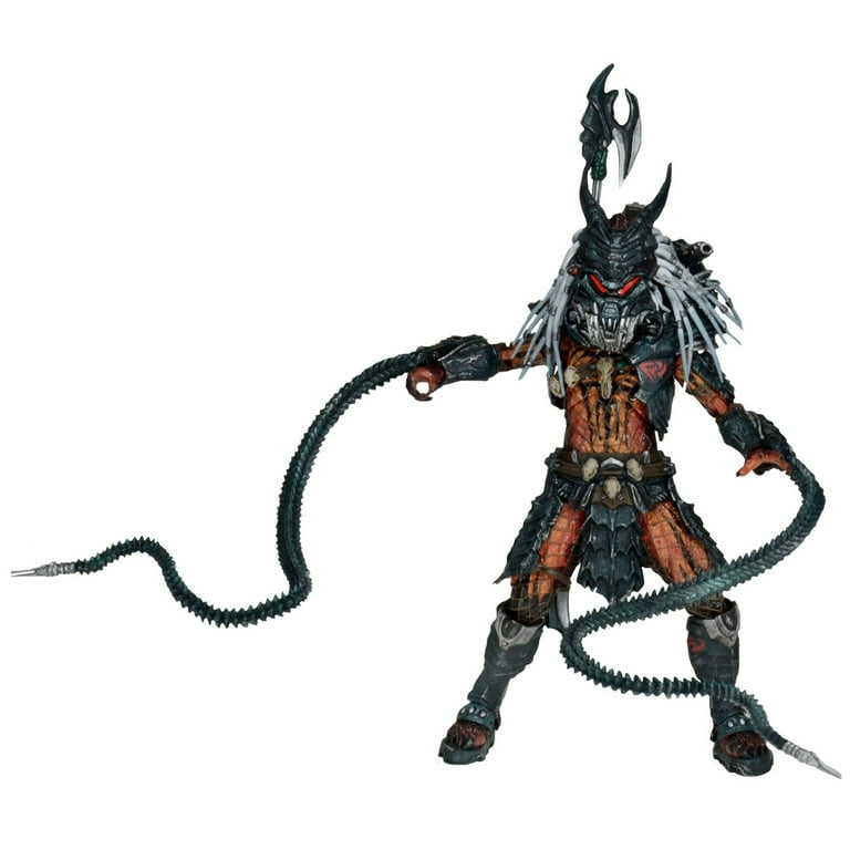 Predator 7 Action Figure Deluxe Clan Leader Walmart