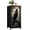 Color 1, variant on Gothic Dresser for Bedroom with 4 Storage Drawers Gothic Black Rose Dark College Crow Dark Botanical Dressers Chest of Drawers Steel Framed Fabric Closet Organizers for Dorm Entryway