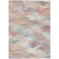 thumbnail image 2 of Addison Rugs Chantille Indoor/Outdoor Transitional Swirls Peach Machine Washable Rectangle Rug, 10' x 14', 2 of 8