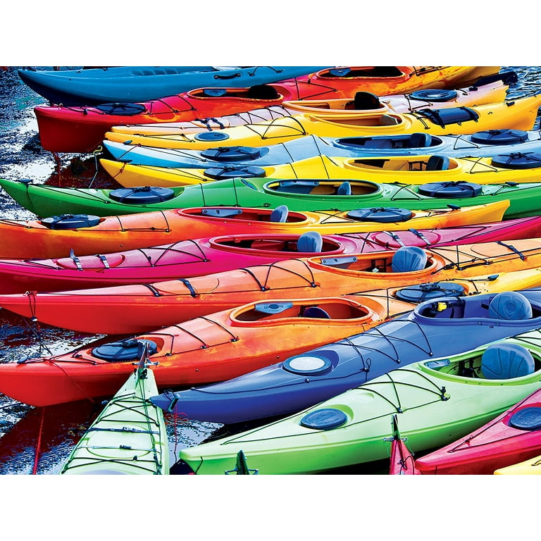 Cra-Z-Art Kodak 550-Piece Colorful Kayaks Jigsaw Puzzle - Walmart.com