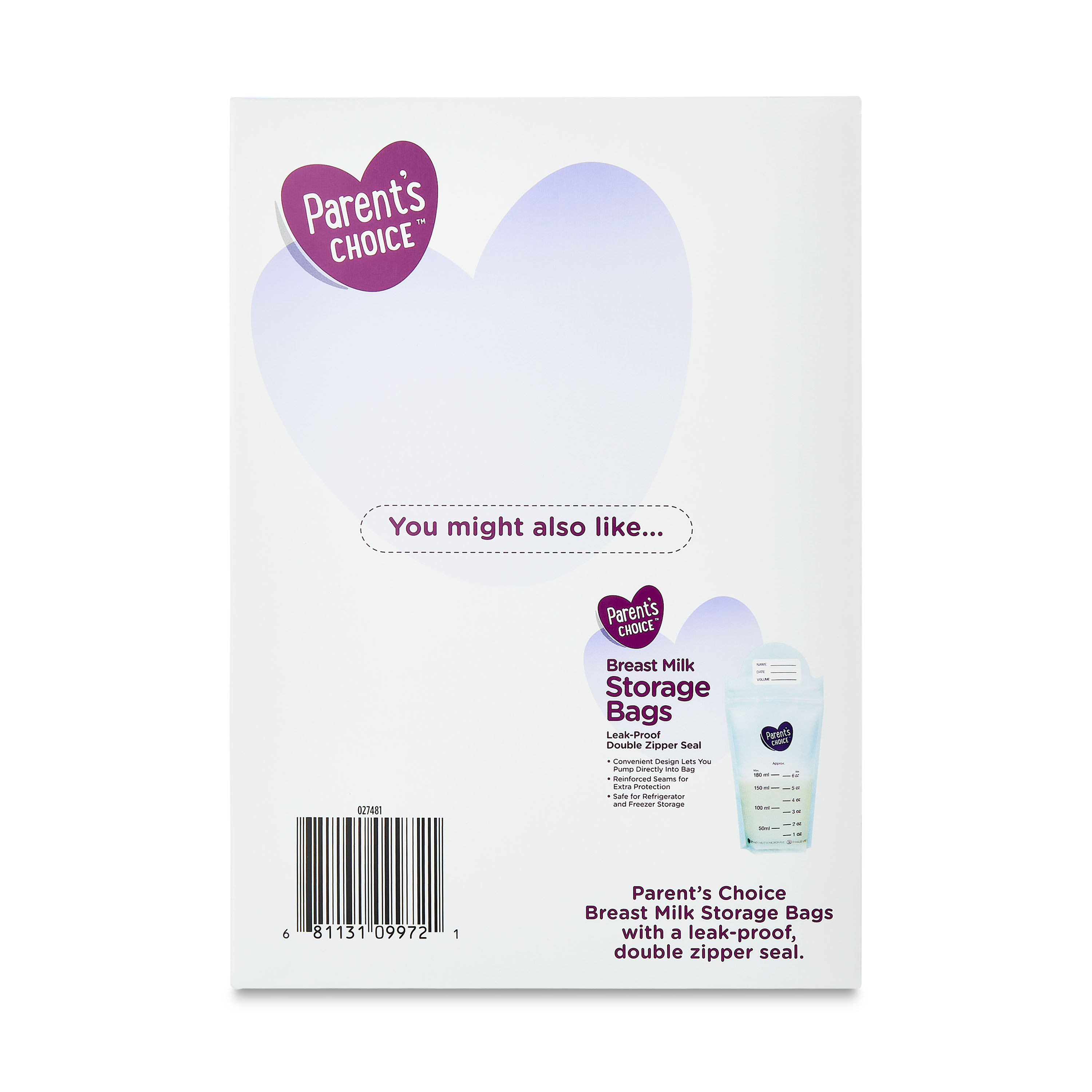 Protectores de Lactancia Premium de Parent's Choice, 120 Piezas 6