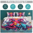 thumbnail image 6 of Colorful Octopus Bedding Set with Zipper Closure for Girls & Boys, 6 of 6
