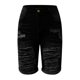 thumbnail image 4 of WILLBEST Pantalones Mujer Pantalones Vaqueros Casuales para Mujer, Pantalones Cortos de Mezclilla a La Moda Con Cintura Elástica, Cómodos, Con Bolsillos y Agujeros. Grande, 4 of 4