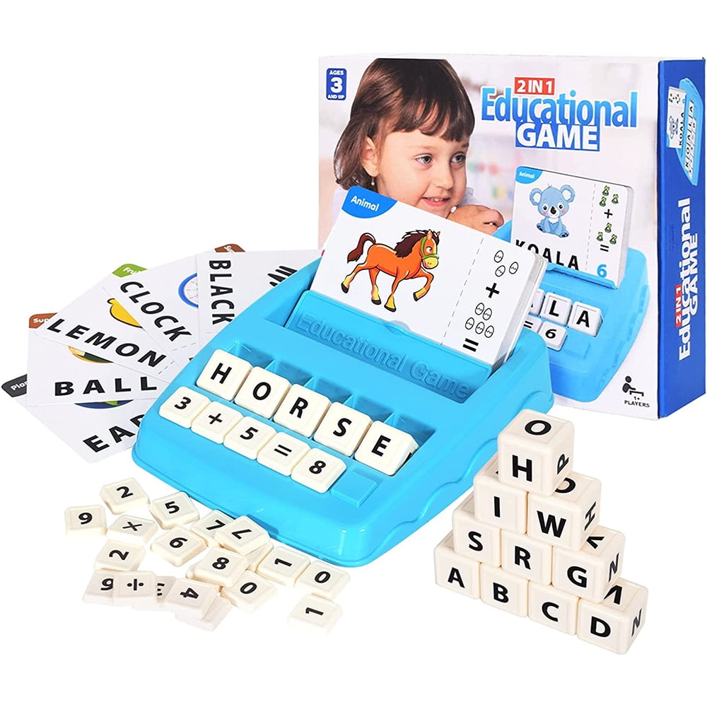 2 in 1 Matching Letter and Number Games, Sight Words Flash Cards Preschool Learning for Kids 38