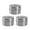 3pcs, variant on Shoreew Magnetic Spice Tins Stainless Steel Spice Container Seasoning Jar Spice Jars Storage Box with Transparent Lid for Storing Herbs