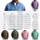 thumbnail image 3 of Ceisia Men's Vintage Washed Denim Quarter-Zip Sweatshirt | Loose Drop-Shoulder Stand Collar Pullover Gifts, 3 of 6