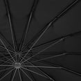 thumbnail image 2 of HOMETRENDS 10 ft. Round Offset Shanghai Patio Umbrella with Base, Meteorite, 2 of 6