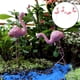 thumbnail image 4 of 4 piezas decoración creativa de fmencos resina decorativa artificial escultura de animales estatua de pájaro decoración de paisaje para patio jardín CUTICAT Estatua Flamingo, 4 of 7