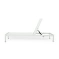 thumbnail image 4 of Cherie Outdoor Chaise Lounge, Set of 2, White, 4 of 13