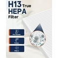 thumbnail image 4 of AP300 Replacement Filter Compatible with DBFIT AP300 Air Puri-Fier, 3-Stage H13 HEPA Filtration Include Washable Pre-Filter & Activated Carbon Filter for Pet Dander, Smoke, 4 Pack, 4 of 8