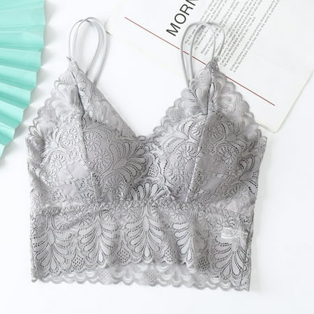 TOWED22 Bras for Women Womens Push Up Padded Bra Front Closure Underwire Plunge Bra Floral Lace Racerback T-Back Smooth T Shirt Bra C One Size