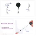 30 Pack Retractable Badge Holders, Badge Reel Name ID Badge Clips for