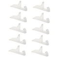 thumbnail image 2 of Maytalsory 10 Pieces Easel Stands Dish Plate Picture _S Frame Holder Photo Rack White L 10 Pcs 1Set, 2 of 6