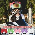 thumbnail image 3 of Motorcycle Helmet Bow Decoration Electric Bike Helmet Car Body Decor Bowknot Z2, 3 of 9