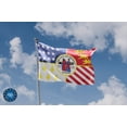 thumbnail image 2 of 2but US City of Detroit flag Polyester 3x5 FT Indoor Outdoor Banner, 2 of 2