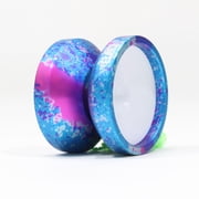 YoYoFactory DV888 2023 Yo-Yo - Polycarbonate Fingerspin YoYo (Galaxy)