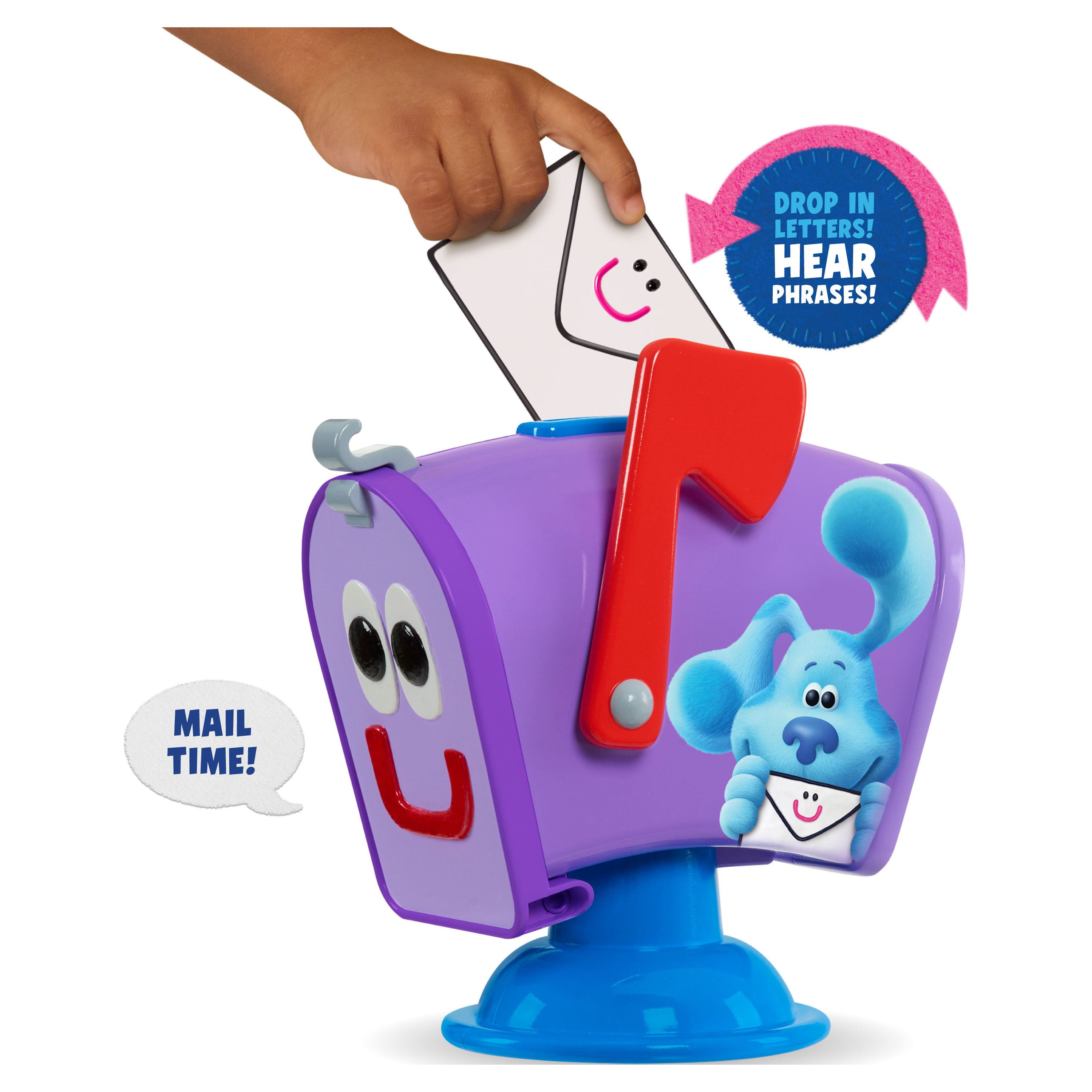 Blue's Clues & You! Mail Time with Mailbox Toy for Kids with Sound,  Kids Toys for Ages 3 Up, Gifts and Presents - image 6 of 8