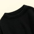 thumbnail image 5 of JYYYBF Infant Baby Girls Boys Sweater Crewneck Loose Fall Winter Knitted Warm Pullover Tops Long Sleeve Blouse Sweater, 5 of 6