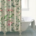 thumbnail image 5 of Waterproof Pioneer Shower Curtain 84x72 Inch Polyester Unique Colorful Floral Shower Curtain for Bathroom Hotel Home Decor with 12 Plastic Hooks, 5 of 5
