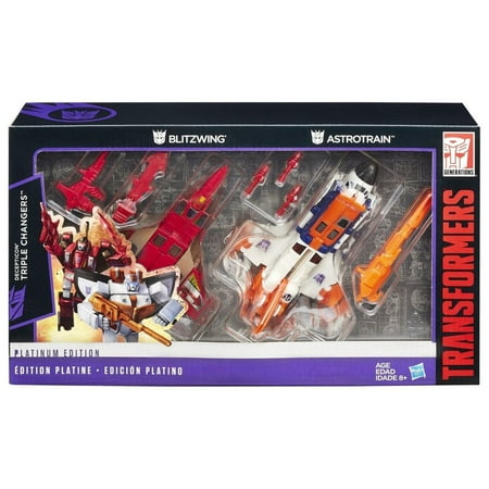 Transformers Platinum Edition Decepticon Triple Changers Action Figure