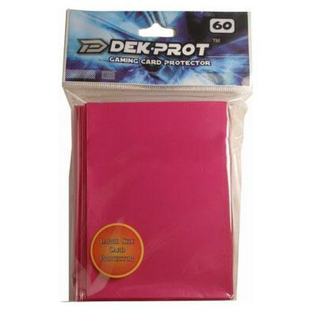 Card Supplies Gaming Card Protectors Rose Red Card Sleeves [60 ct