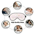 thumbnail image 7 of Naloa Rainboe And Rabbit Print Sleep Mask for Sleeper, Light Blocking Sleeping Eye Mask for Women Men, Eye Shade with Adjustable Strap for Travel, Nap,Meditation, 7 of 7