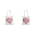 thumbnail image 4 of Wosthever Bolso de lona para pintar, bolso de compras, mano de obra fina, accesorios multiusos para mujer, bolsos de punto para mujer al aire 009-28.*35 2piezas, 4 of 4