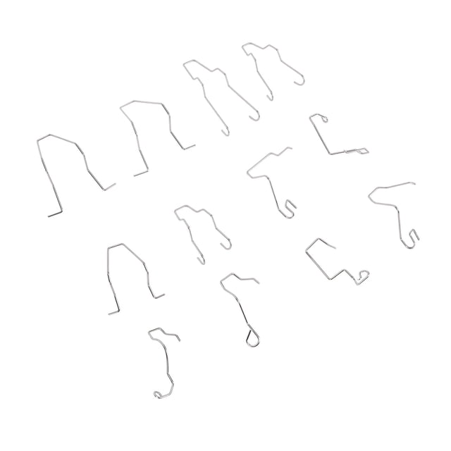 Clips De Resorte De Retención De Bombilla De Faro, Abrazadera De Resorte De Retención De Faro De Acero Inoxidable Flexible 4 Tipos 12 Piezas Universal Para Bombillas H1 H3 H4 H7