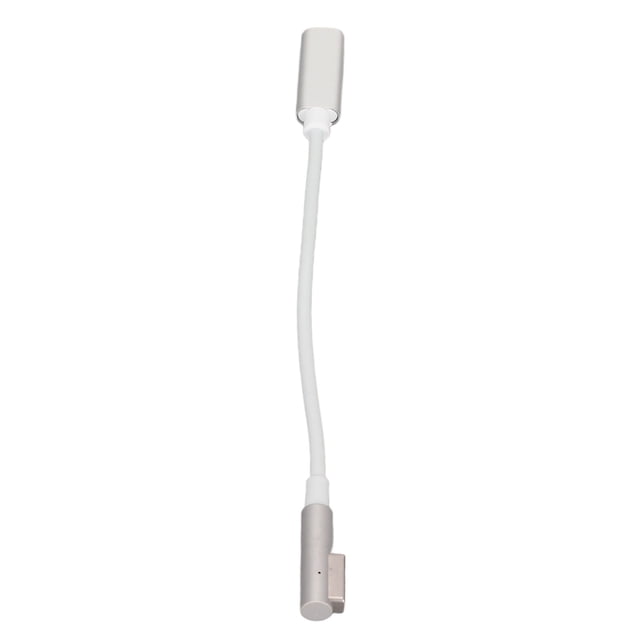Cable de carga rápida PD para portátiles con sistema operativo de 1.ª y 2.ª generación, conector tipo C hembra a conector tipo C macho Magsafe 1/2 con carcasa de aluminio.