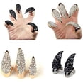 thumbnail image 4 of Paquete de 10 anillos de garra de águila: oro grande * 2 + oro mediano * 6 + oro pequeño * 2 Ormromra WRLF-600-2, 4 of 8