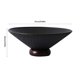 thumbnail image 2 of Frutero moderno de cerámica ligera con base madera maciza, redondo y gran capacidad, ideal for frutas, verduras, frutos secos, pan dulces, 2 of 7