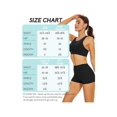 thumbnail image 5 of Women's hot pants high-waisted one-point pants, belly elastic leggings, solid color fitness pants, 5 of 6