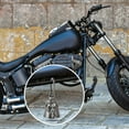 thumbnail image 5 of Dream Apparel Motorcycle Bell for Biker Good Luck Riding Bells with Hanger Motorcycle Accessory or Keychain for Luck Rider Gift, 5 of 6
