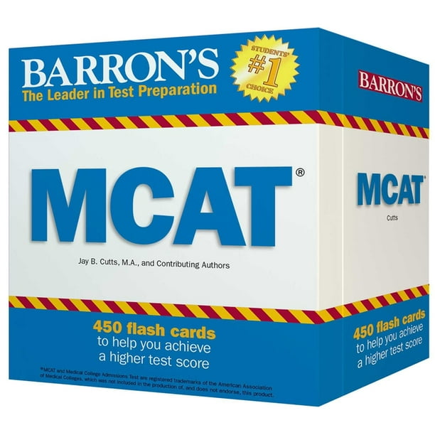 Barron's Test Prep MCAT Flash Cards (Cards)