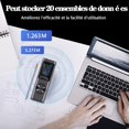 thumbnail image 4 of Laser Distance Meter,131Ft Digital Laser Meter,USB Rechargeable,LCD Backlight,Electronic Angle,Length/Area/Volume Theorem/Pythagorean Theorem Measurement,IP54,Metal(Grey), 4 of 8