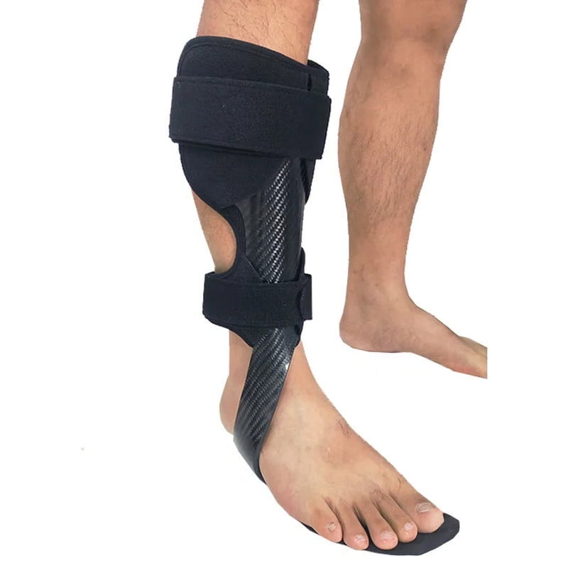 Carbon Fiber AFO Ankle Foot Orthosis - Lightweight Drop Foot Brace, Trim to Size