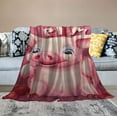 thumbnail image 2 of ARISTURING  Pig Blanket, Pig Blankets for Adults with Pig Throws for Men Women Kids Rustic Lodge Farmhouse Decor for Couch Office Craft Room Living Room, 2 of 6